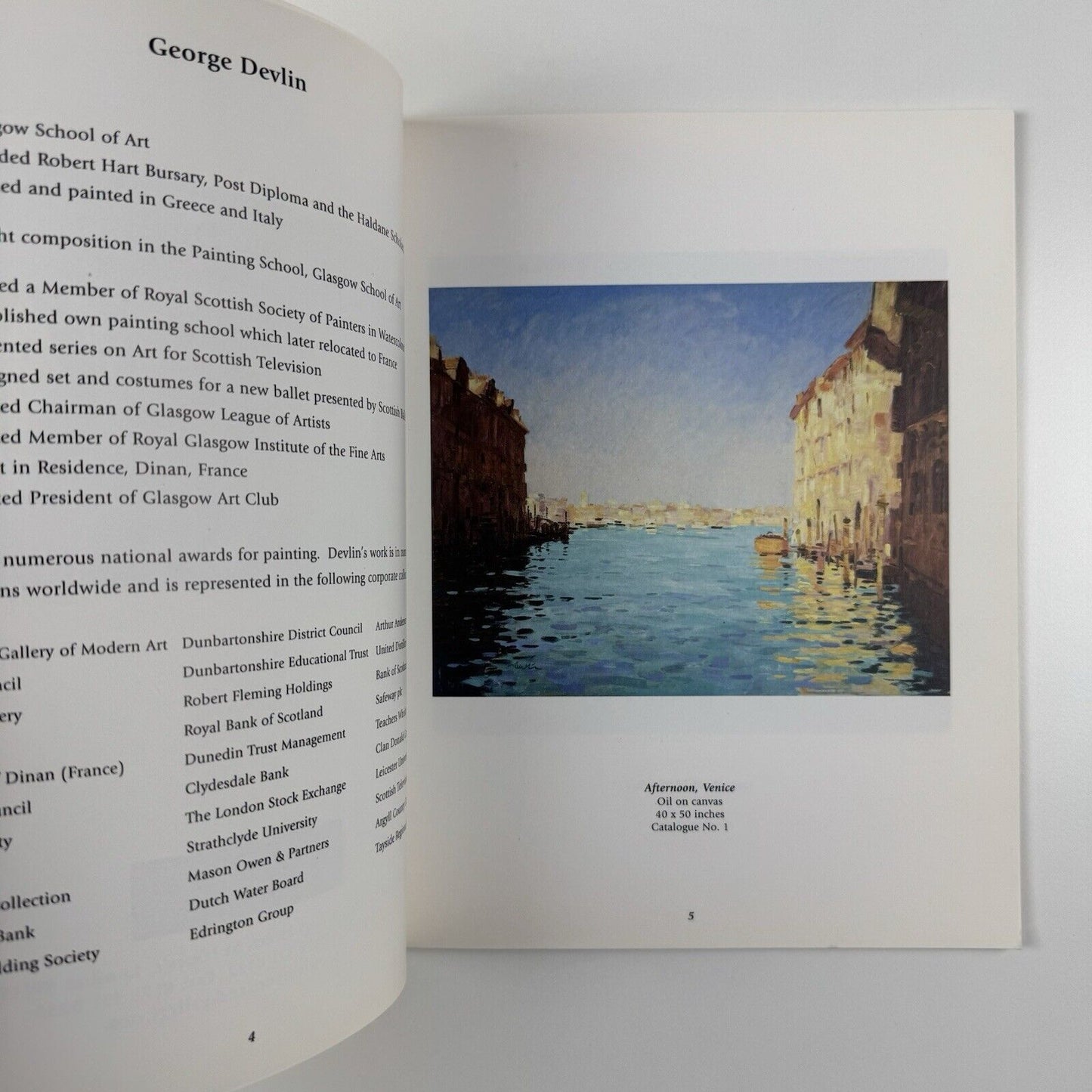 George Devlin | Portland Gallery 1998 catalogue