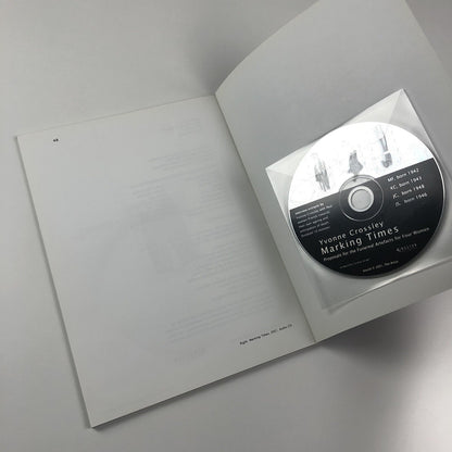 Yvonne Crossley Marking Times | Stanley Picker Gallery | Introduction by William Furlong, 2001