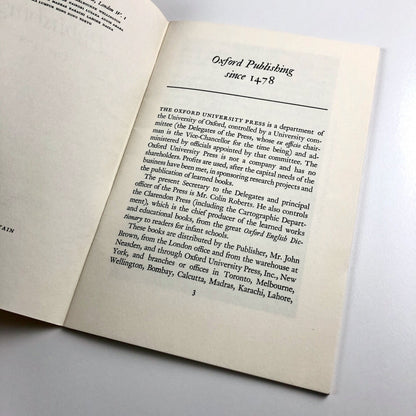Oxford Publishing since 1478 by Derek Hudson | Oxford University Press, 1966 edition
