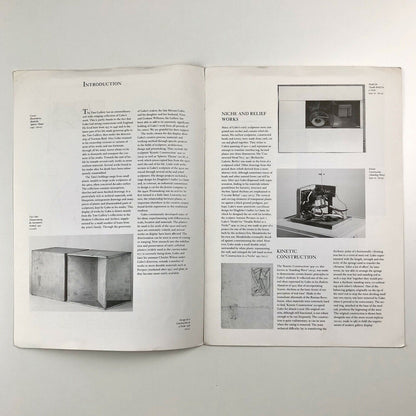 Leaflet for Naum Gabo. The Creative Process | Tate Gallery guide, 1994