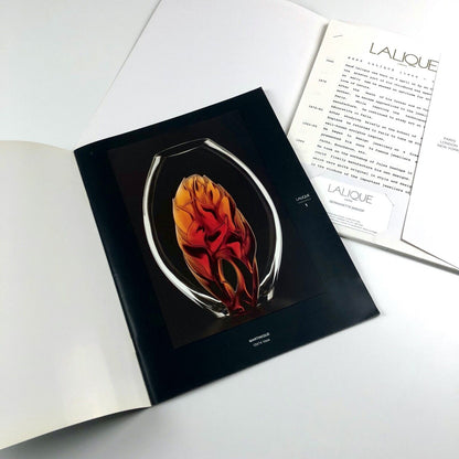 Lalique Collection, 1993 brochure – plus folder of information on Lalique