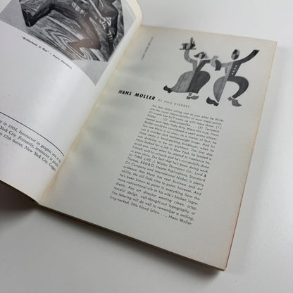 AD Vol 8 No. 1 October/November 1941 cover design by Harry Sternberg