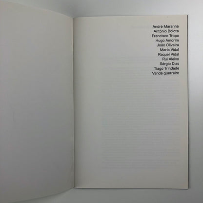 Sim Não – Yes No | Auditório da Fundação de Serralves, 2007 Manuel Castro Caldas