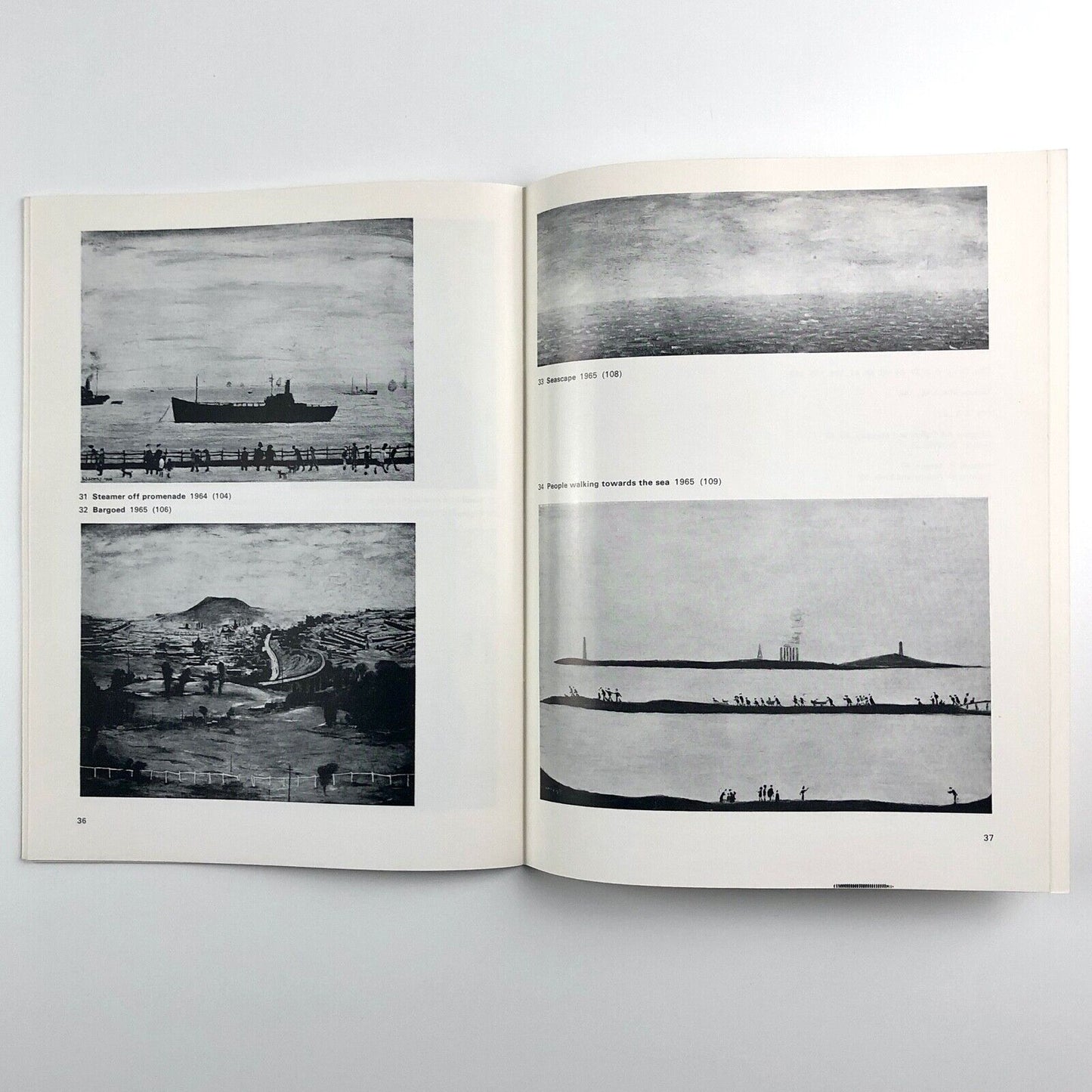 L. S. Lowry retrospective exhibition | Arts Council catalogue booklet, 1966