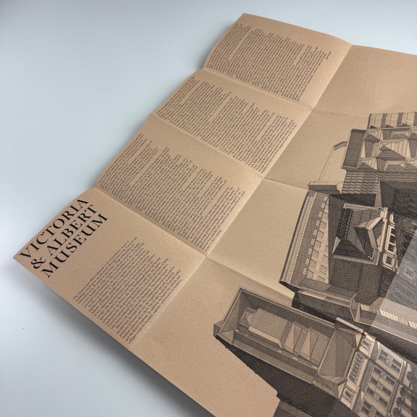 Broadsheet The Art of Islam Galleries at the V&A illustrations by Ron Stanford Omnific Penshurst Press