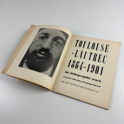 Toulouse-Lautrec collection Ludwig Charell Arts Council, 1951 | typed review by Hugo van de Perre and another press clipping