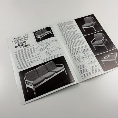 Leaflet for Modula a new theme by Ercol undated, presumed 1960s/70