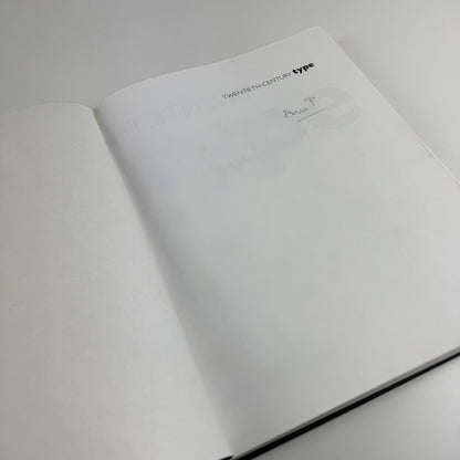 Twentieth Century Type by Lewis Blackwell | Laurence King, 1992