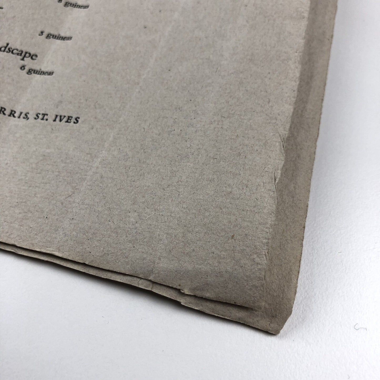 Catalogue Drawings and Paintings by Bryan Wynter | Guido Morris, St Ives catalogue leaflet 1947