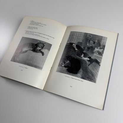 Cats by Steinlen and Nam. An exhibition of paintings, drawings & lithographs | The Ferrers Gallery, March 1971