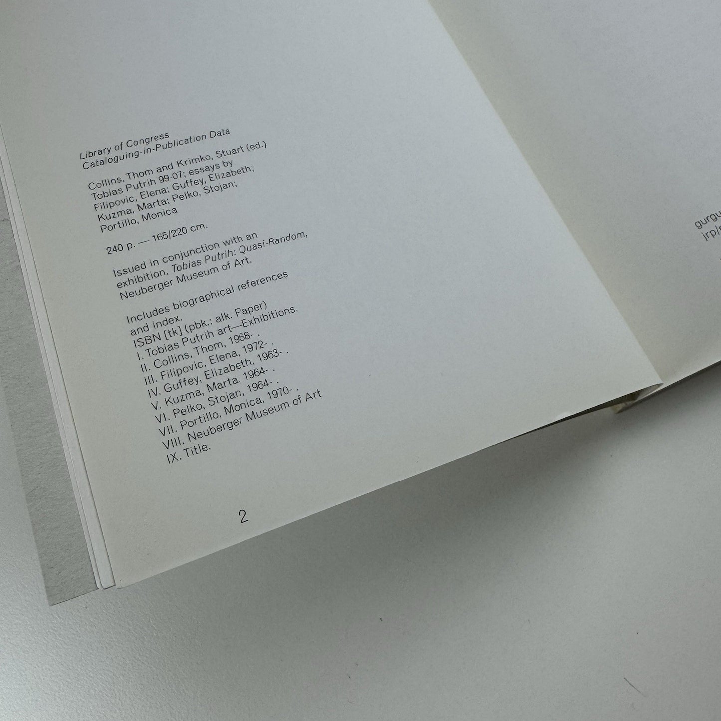 Tobias Putrih 99-07 | Neuberger Museum of Art, 2007