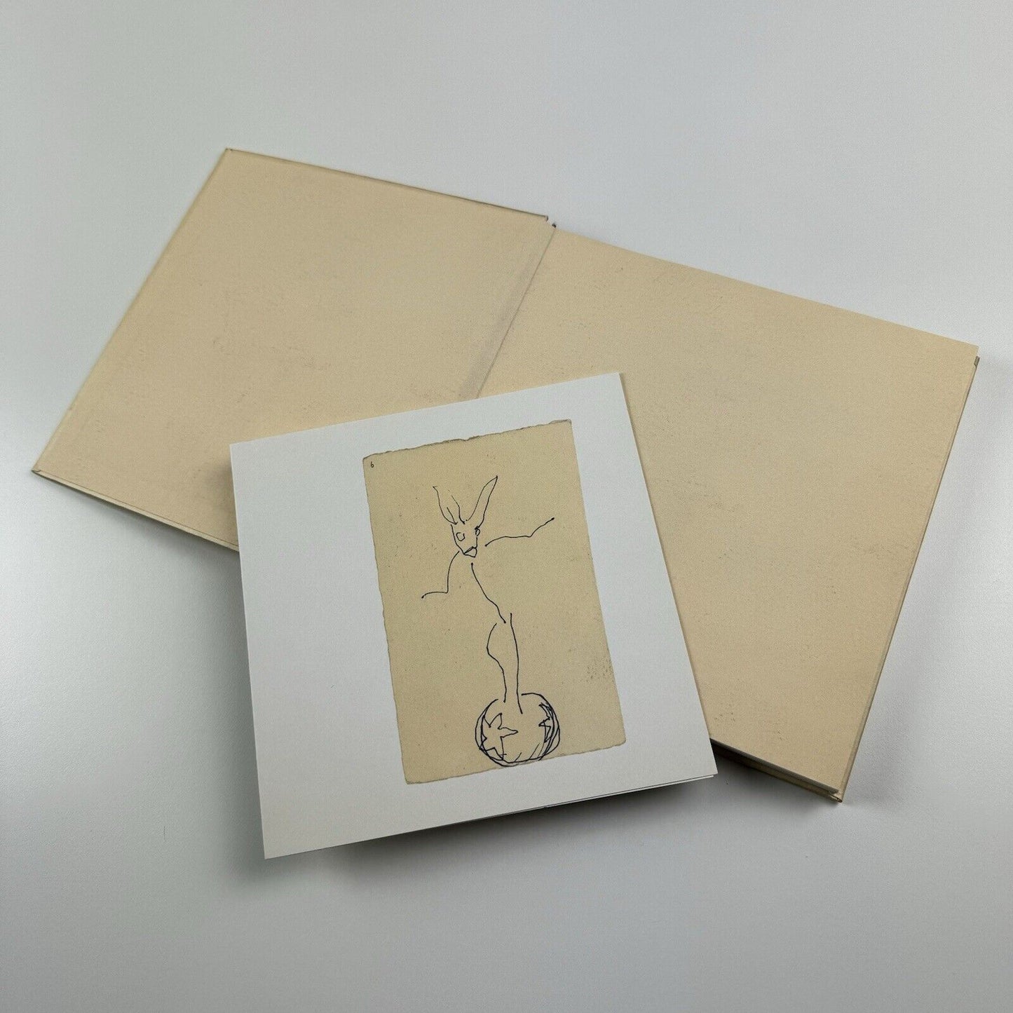 Barry Flanagan. Seeing Round Corners | Waddington Galleries | 2001 catalogue and Private View invitation