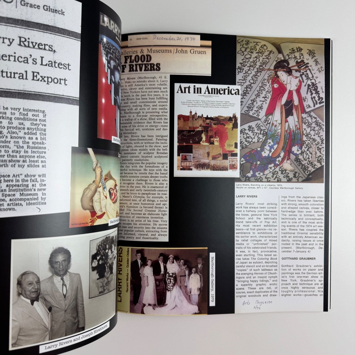 Larry Rivers - Paintings and Drawings: 1951-2001 | Marlborough 2005