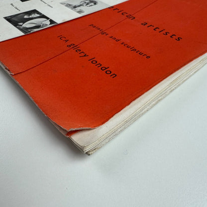 Eight American Artists. Paintings and sculpture | ICA Gallery, Nov-Dec 1957
