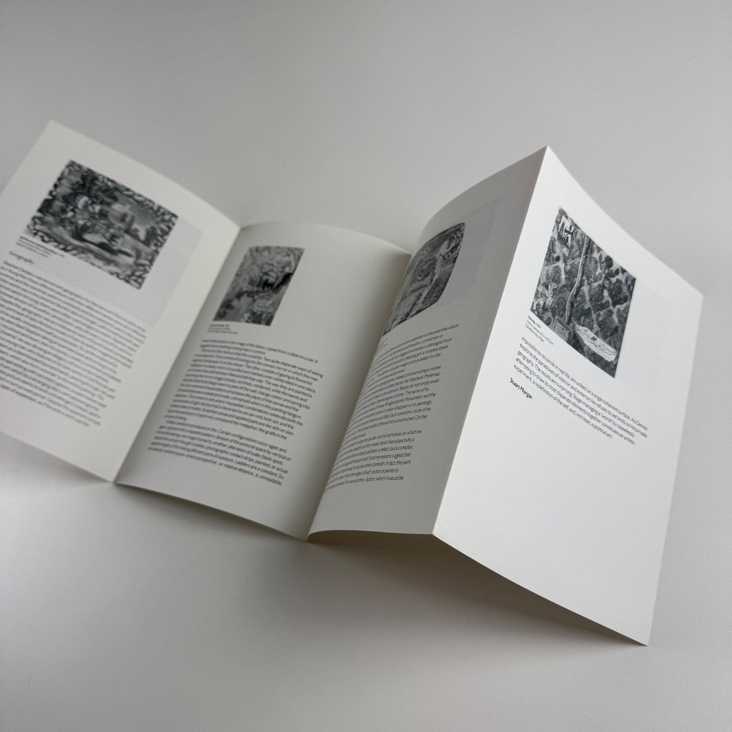 Leaflet for Jeffrey Dennis: Recent Paintings | New Gallery, 1986 text Stuart Morgan