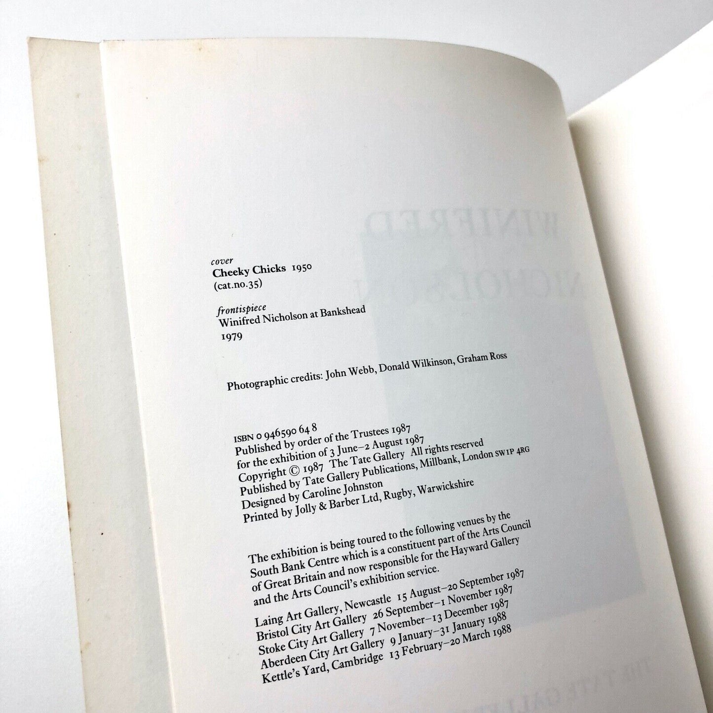 Winifred Nicholson by Judith Collins | Tate Gallery exhibition catalogue, 1987