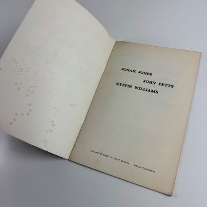 Jonah Jones, John Petts, Kyffin Williams | Arts Council of Great Britain 1961