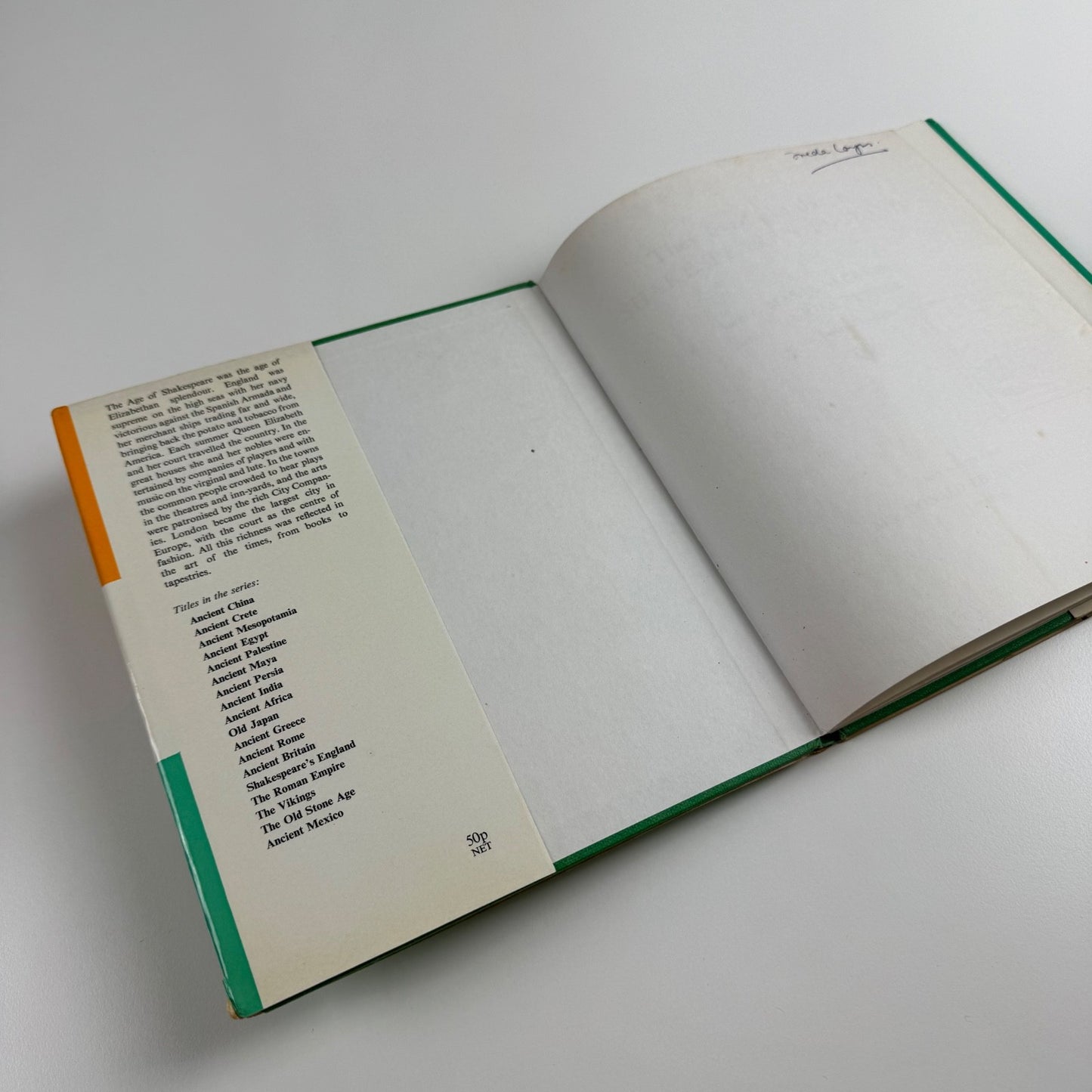 They lived like this in Shakespeare's England Marie Neurath Isotype Institute 1971 reprint