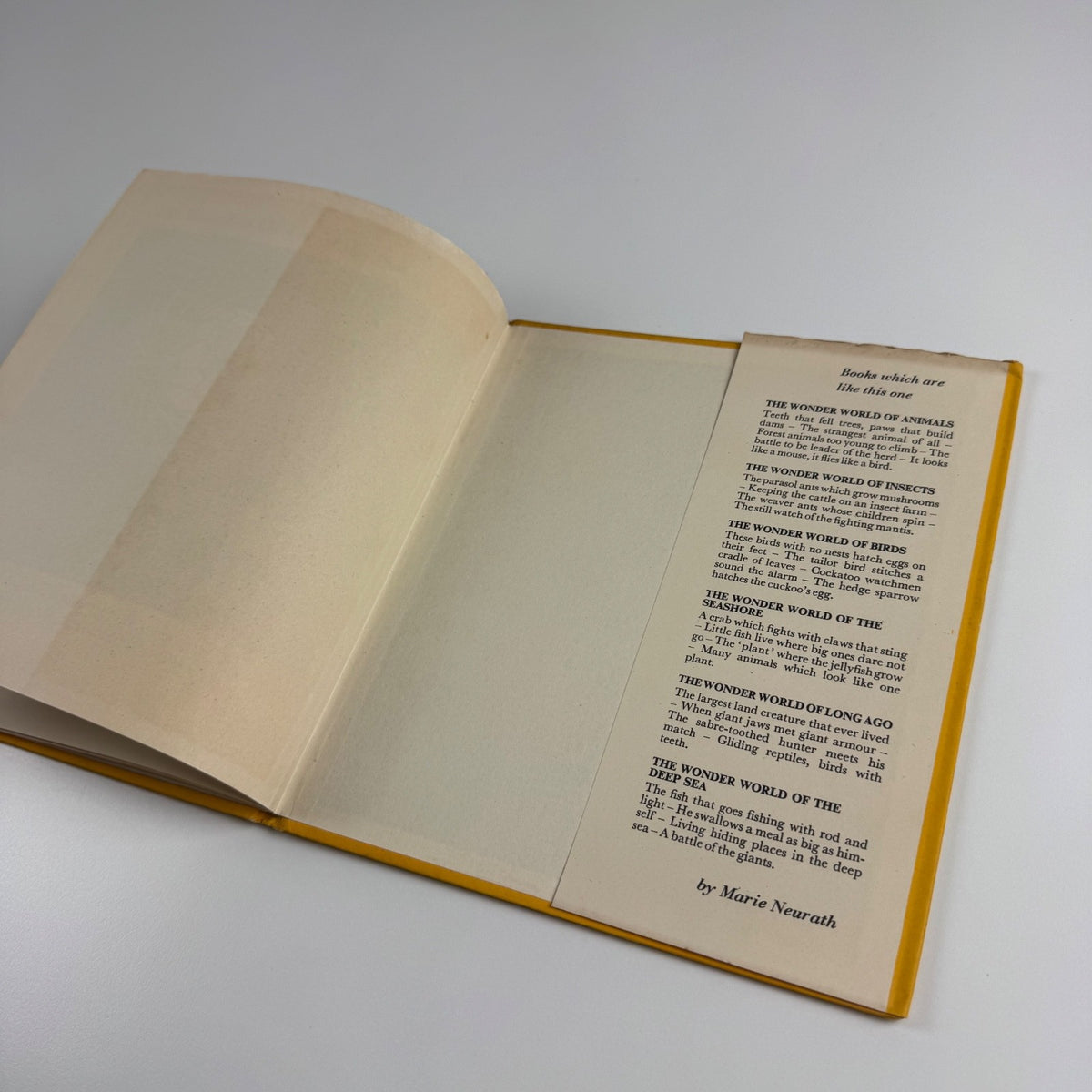 The Wonder World of Strange Plants by Marie Neurath | Max Parrish, 1956 Isotype Institute