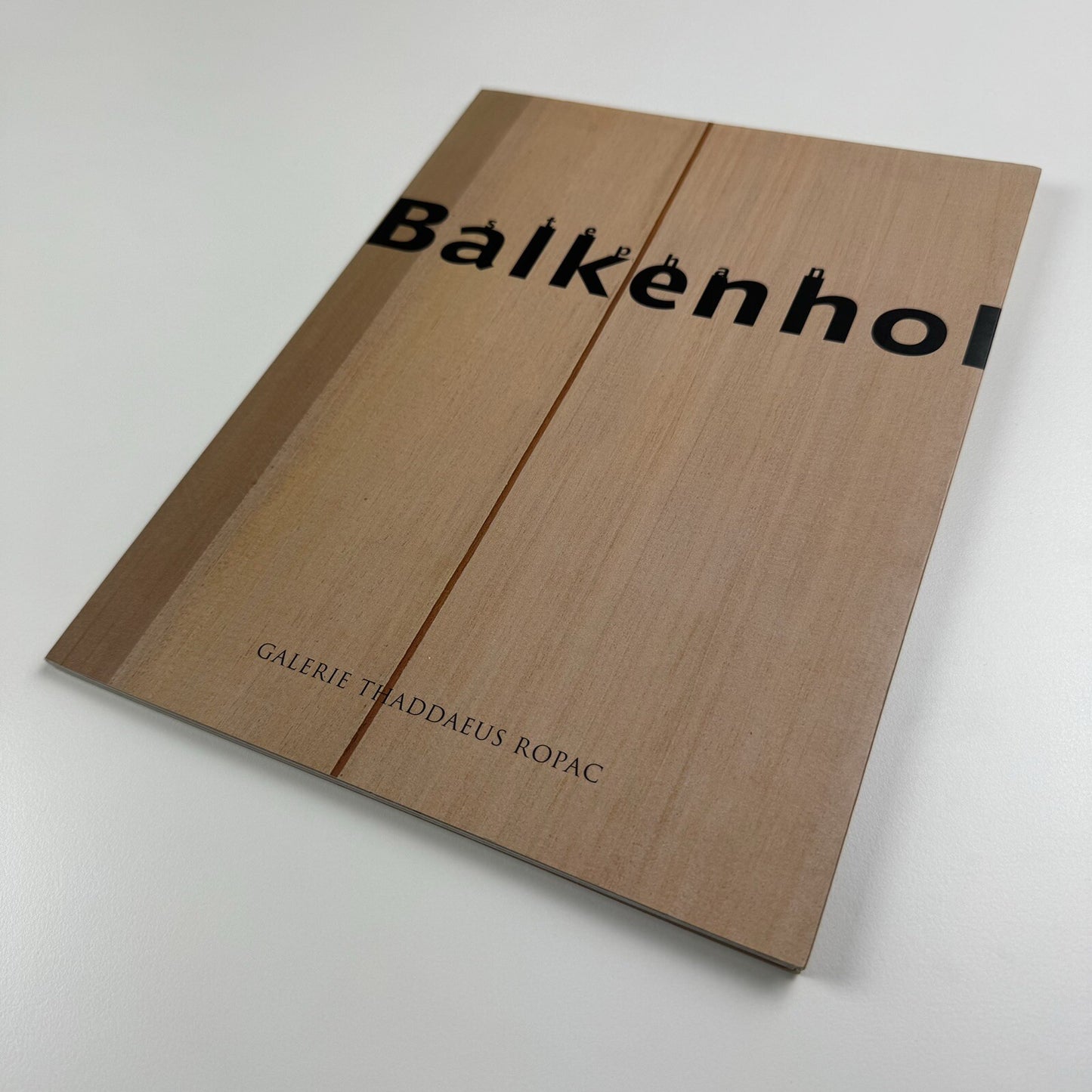 Stephan Balkenhol | Galerie Thaddaeus Ropac, Paris exhibition catalogue 1999