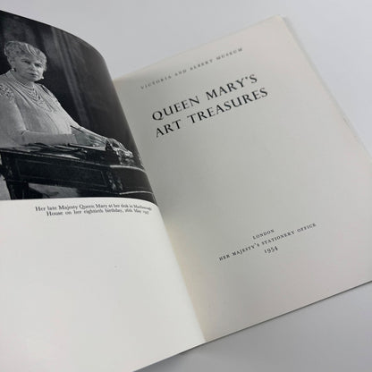 Queen Mary’s Art Treasures | Victoria & Albert Museum, HMSO, 1954 + guide