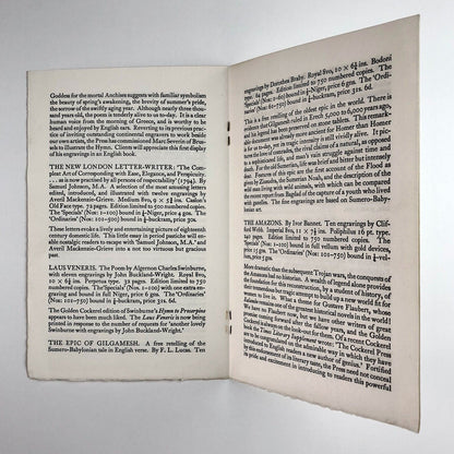 Prospectus leaflet for The Golden Press 1947 - for publications in 1948