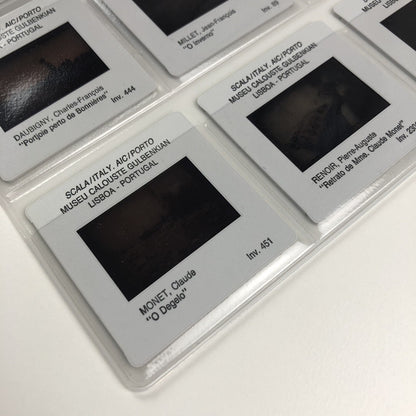 Pintura – Museu Calouse Gulbenkian | 35mm slides in folder with text, 1995