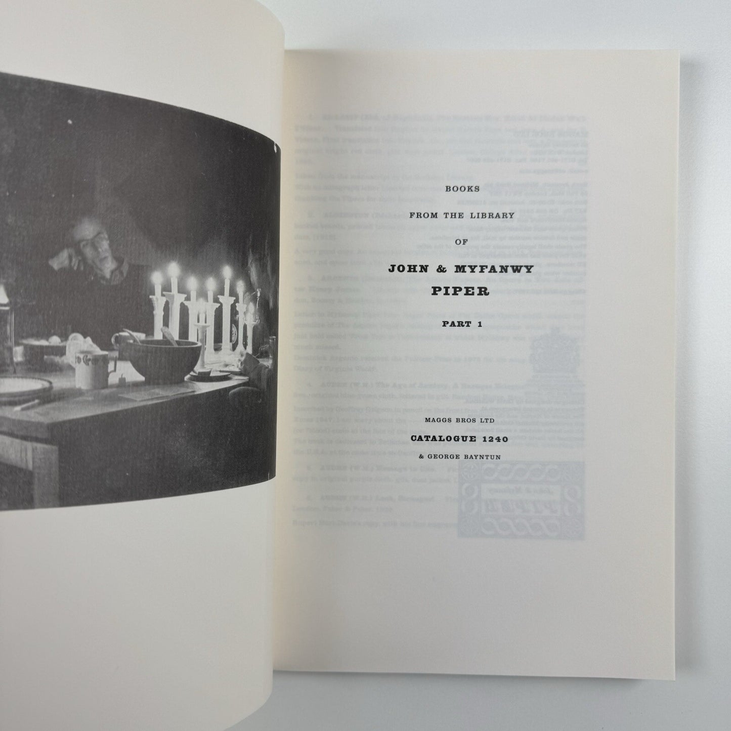 Books from the library of John & Myfanwy Piper | Maggs Bros & George Bayntun 1240