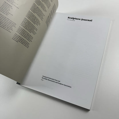 Sculpture Journal | Vol 28.3 2019 | Liverpool University Press and The Public Monuments and Sculpture Association | Plaster casts