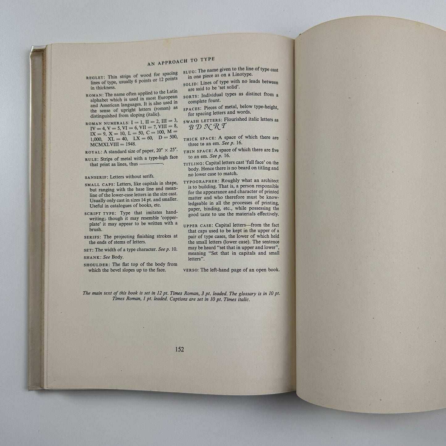 An Approach to Type by John R. Biggs | Blandford Press, 1949 first edition