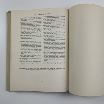 An Approach to Type by John R. Biggs | Blandford Press, 1949 first edition