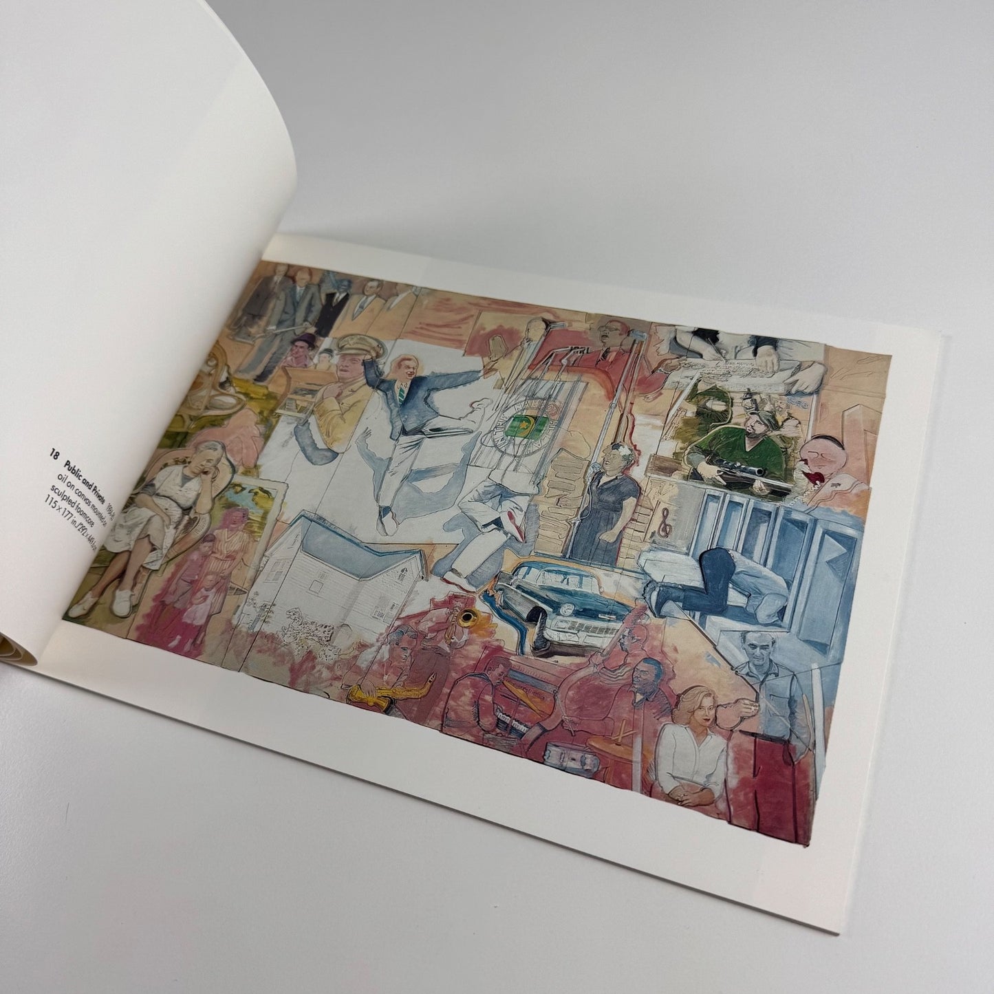 Larry Rivers. Recent Work Relief Paintings | Marlborough New York, Oct/Nov 1986