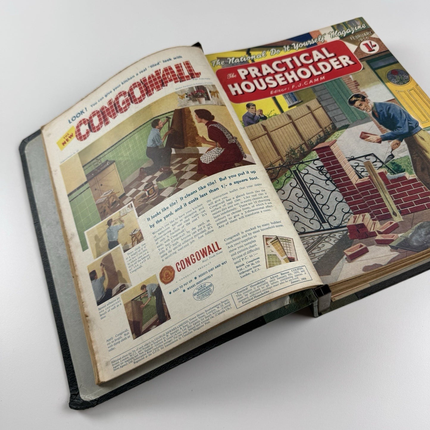 The Practical Householder magazine. Bound volume for 1956 (excluding April)