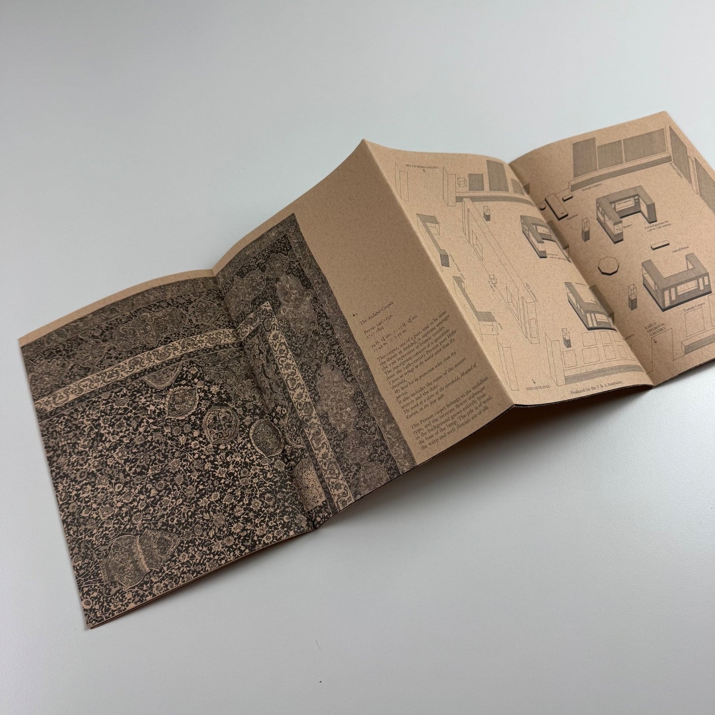 Broadsheet The Art of Islam Galleries at the V&A illustrations by Ron Stanford Omnific Penshurst Press