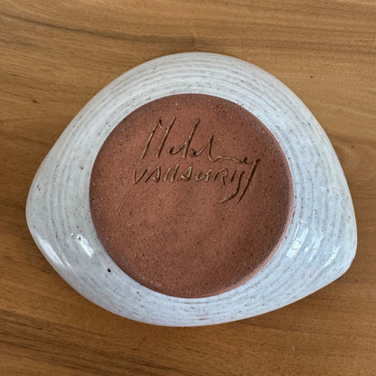 Jean-Claude Malarmey for Vallauris | Small dish | French c.1950s, inscribed signature