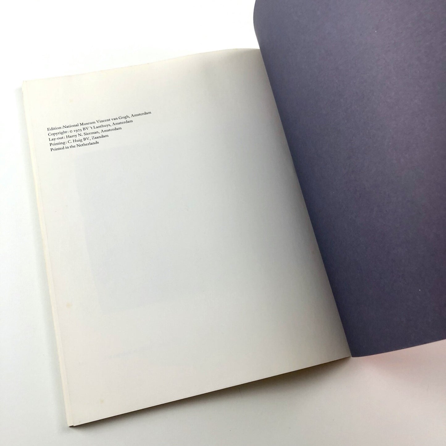 Vincent Van Gogh Paintings & drawings | National Museum Amsterdam exhibition catalogue, 1973