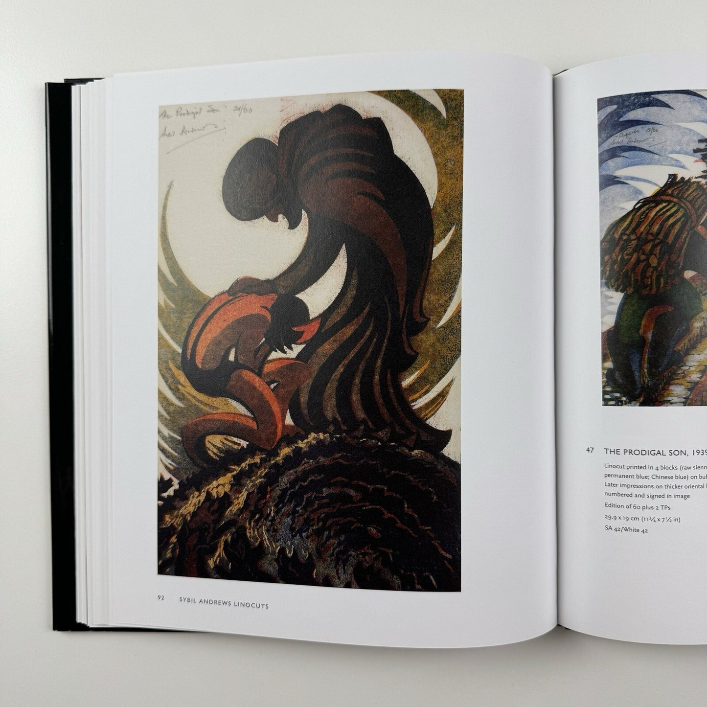Sybil Andrews Linocuts by Hana Leaper | Osborne Samuel/Lund Humphries 2015