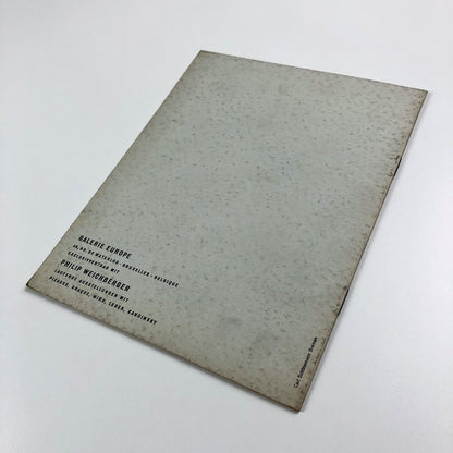 Philip [Philipp] Weichberger. Gemälde, Gouachen | Kunsthalle Bremen exhibition catalogue, 1959
