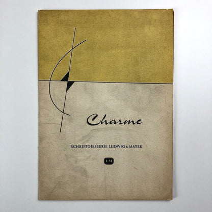 Charme – type specimen leaflet & inserts | Schriftgiesserei Ludwig & Mayer