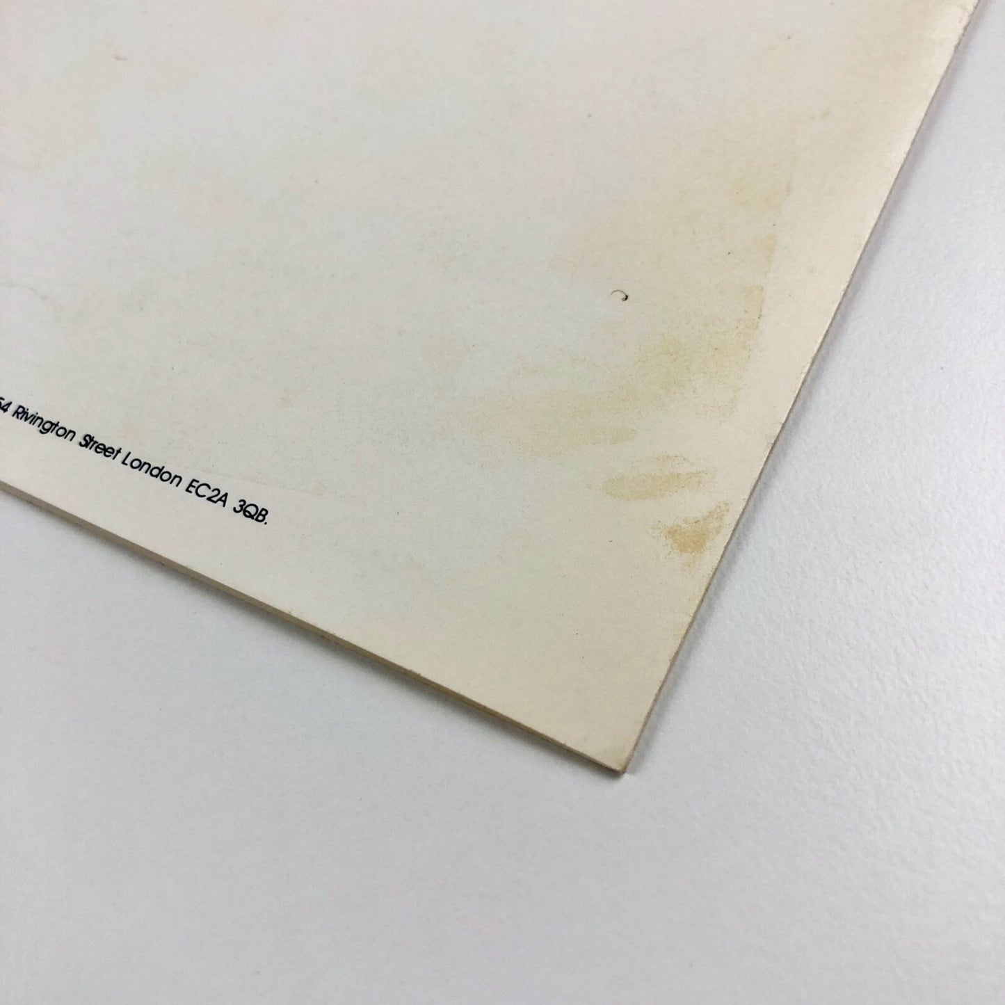 John Loker. Works on paper 1970 to 1983 | Angela Flowers, London | Folded card