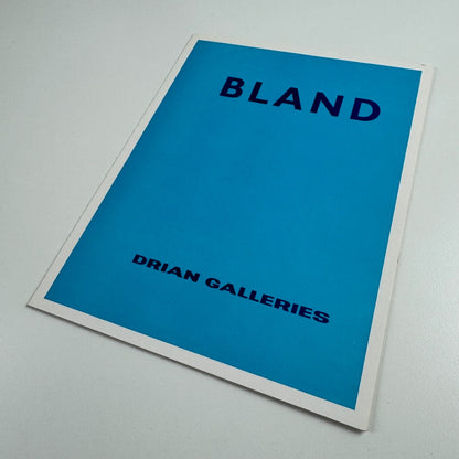 Douglas Bland | leaflet Drian Galleries, London, 1961