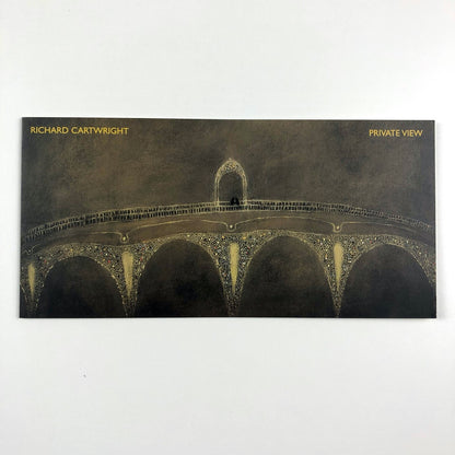 Richard Cartwright | Adam Gallery Bath 4-page private view invitation card, 1999