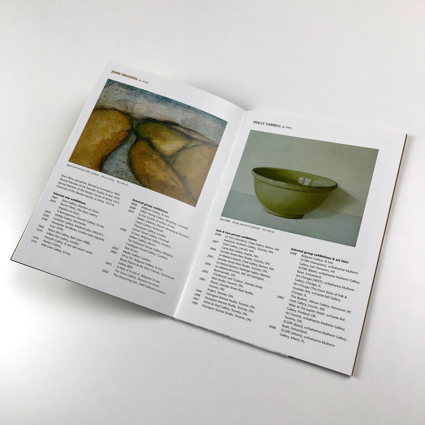 Six of one and half a dozen of the other group exhibition | Belgrave Gallery catalogue, 2008