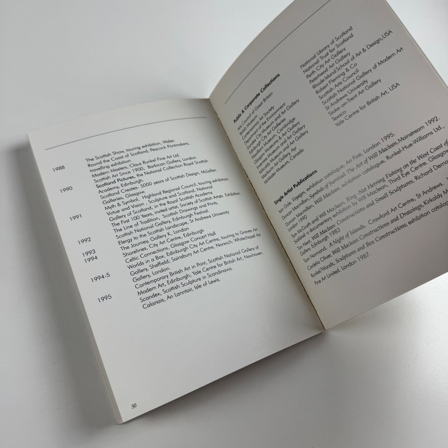 Will Maclean. Voyages | Art First, London, 1995