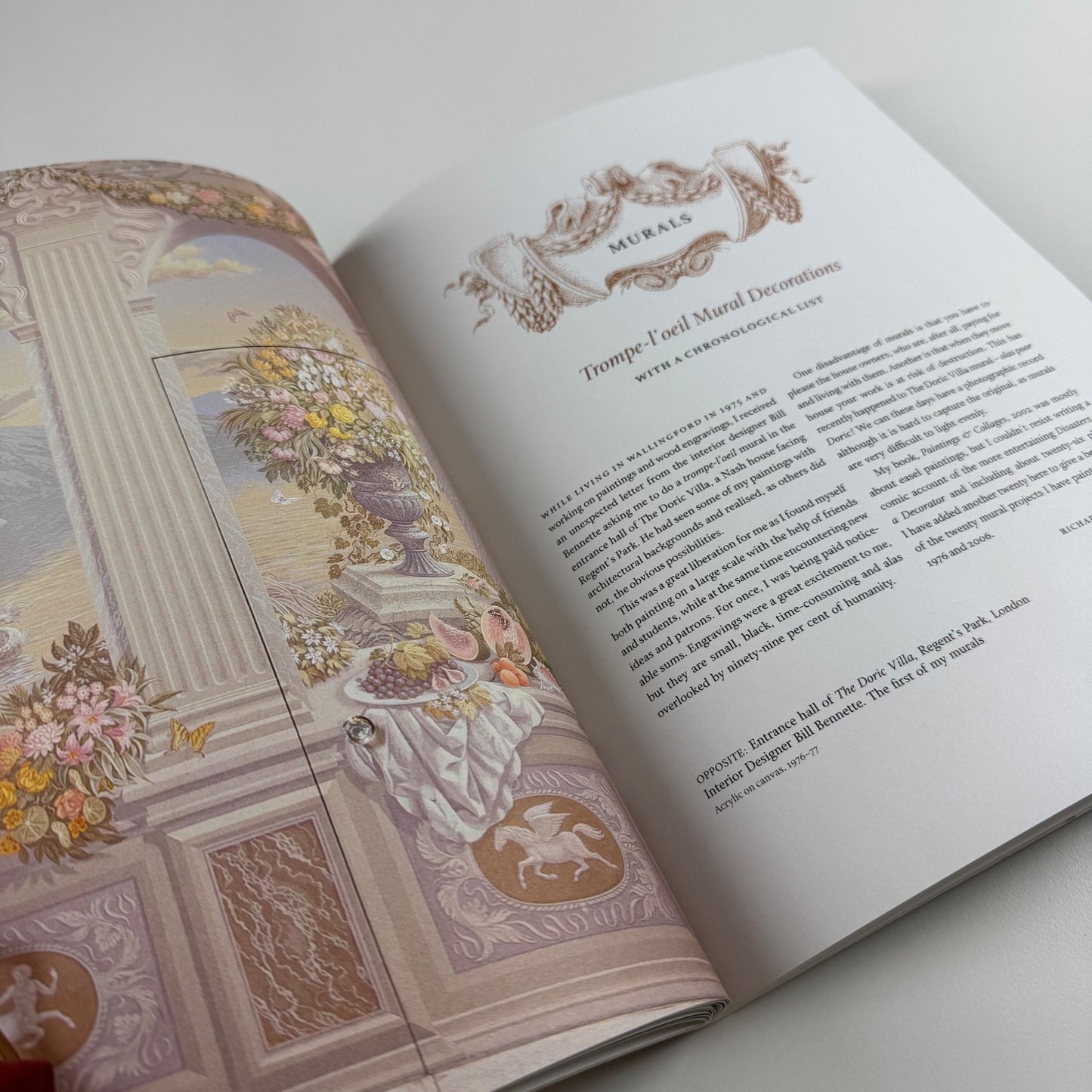 Trophies & Cartouches. Recent Paintings, Murals & Line Drawings. Richard Shirley Smith 80th birthday Libanus Press, 2015