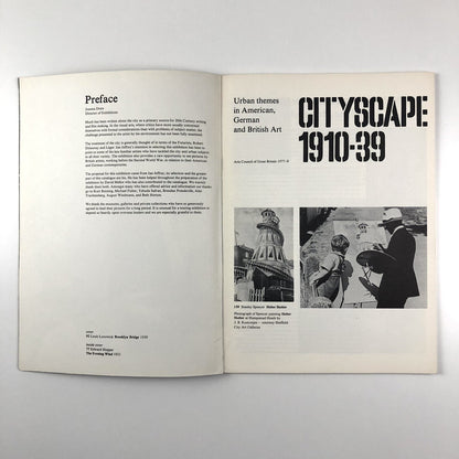 Cityscape 1910-39 – Urban themes in American, German & British Art | Arts Council catalogue, 1977-78