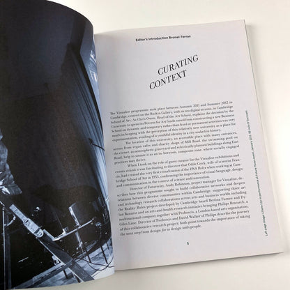 Visualise: Making Art in Context | Bronać Ferran | Anglia Ruskin University 2013