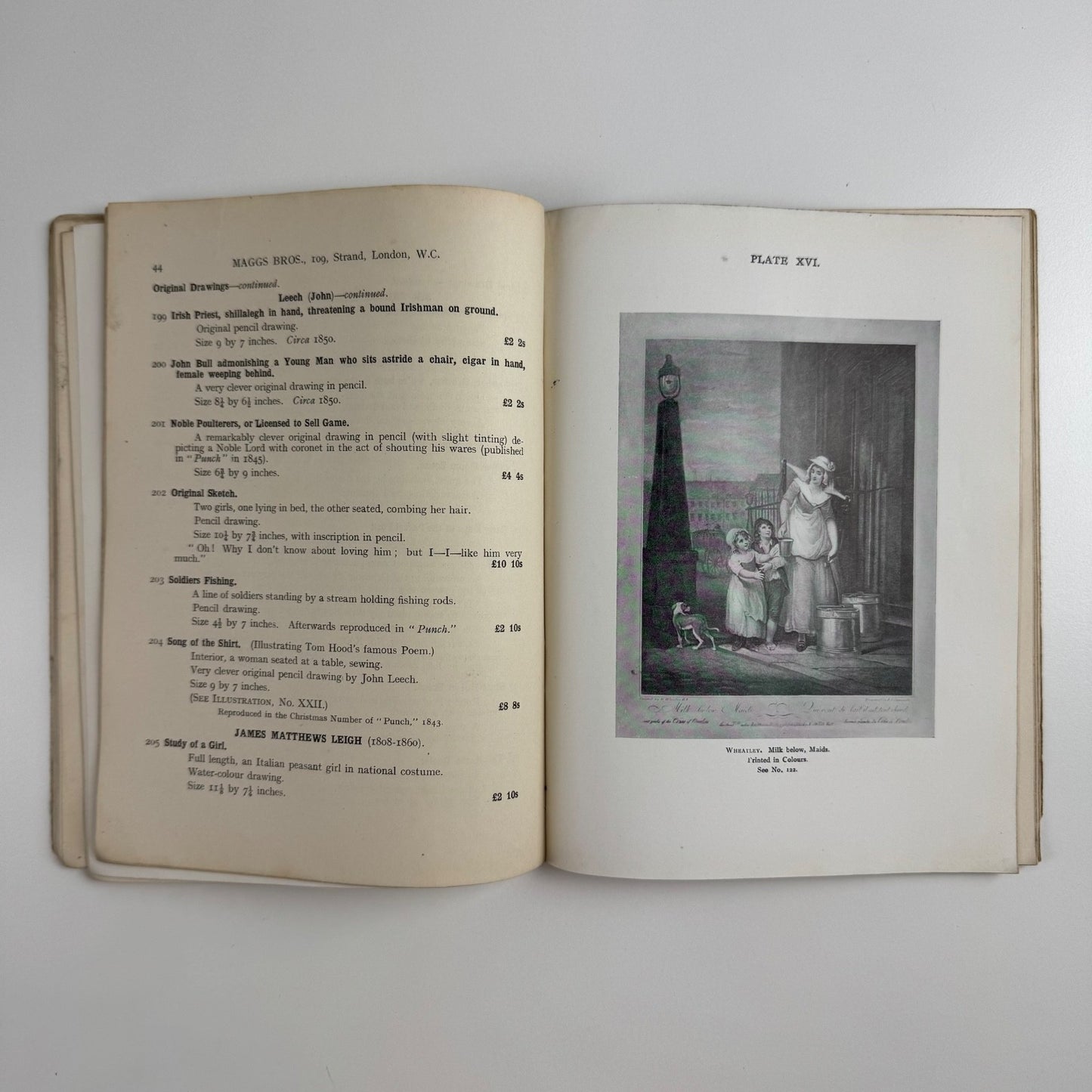 Engravings Etchings & Drawings No 342 Christmas 1915. Maggs Bros London