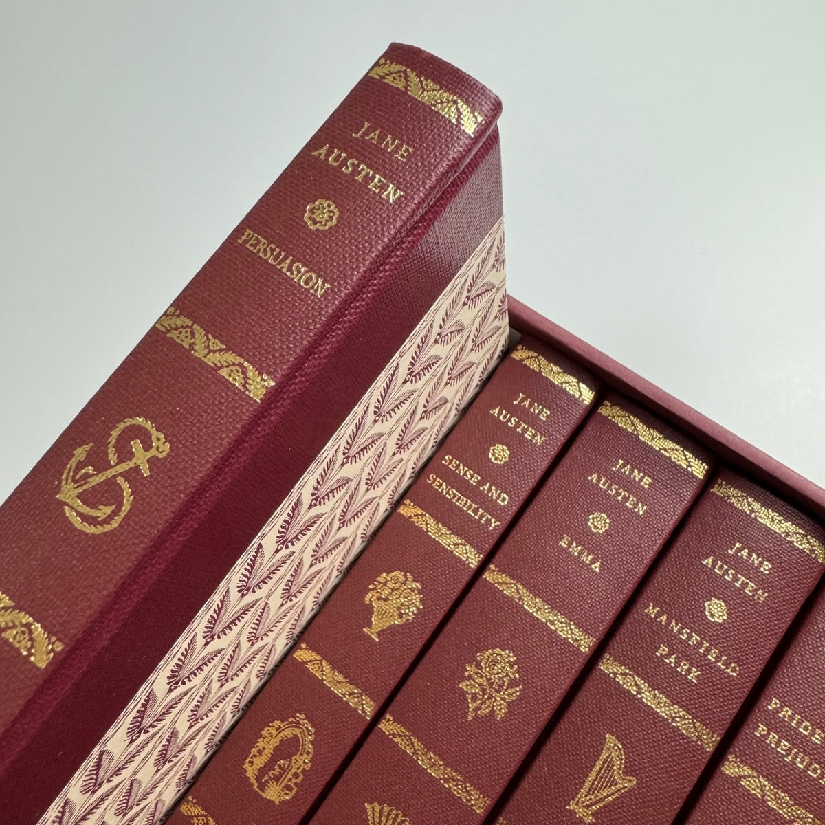 Jane Austen Folio Society 7 volume set in slipcase 14th printing 1996 Butler & Tanner