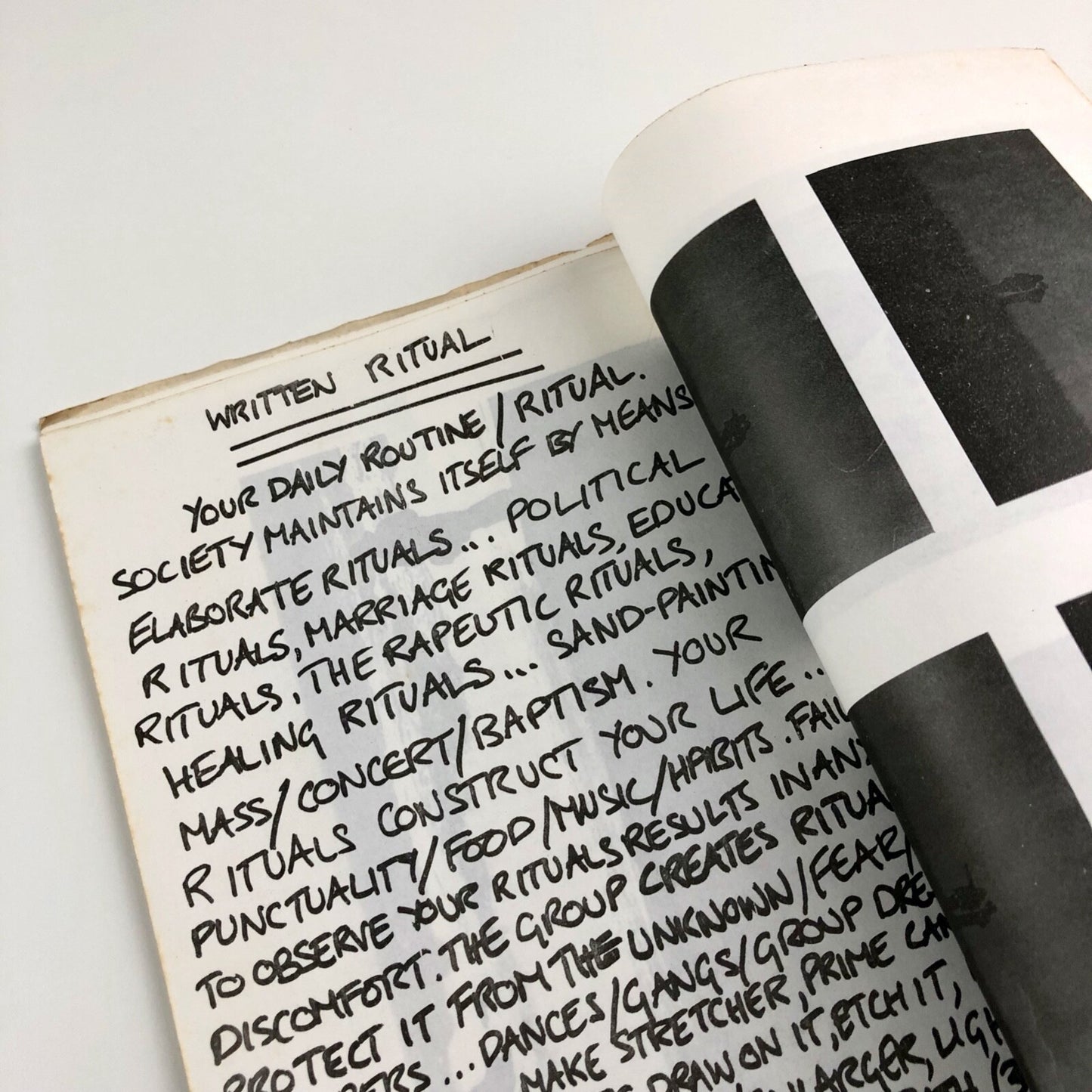 Trent Polytechnic – Fine Art Students work self-published 1970s/80s?